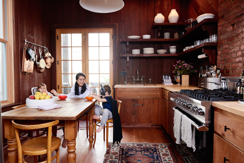 rati sahi's kitchen. courtesy of mother magazine.