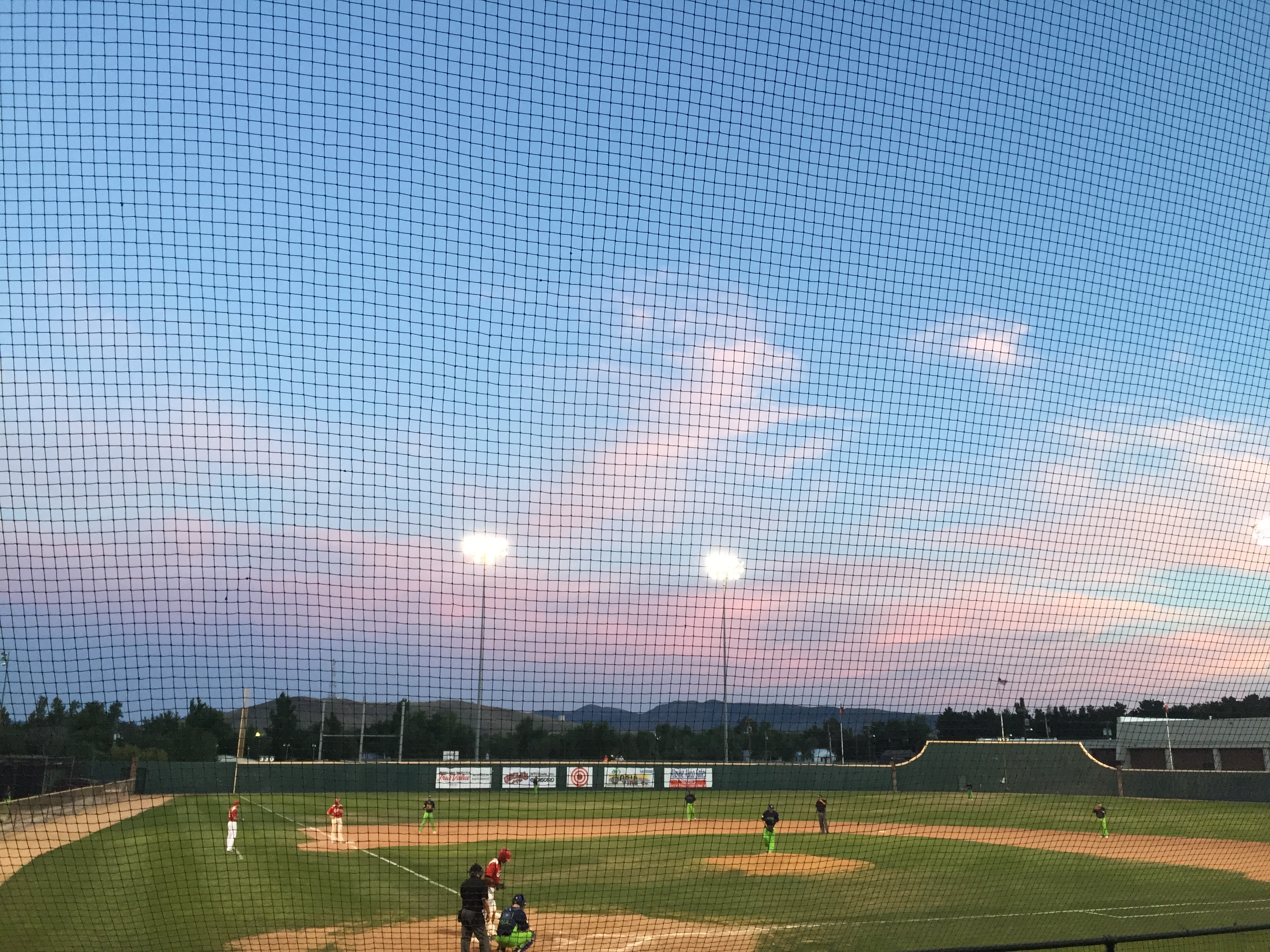 baseball twilight