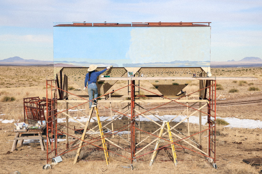 marfa landscape, stephanie mei huang