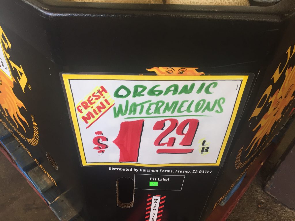 fresh! mini! watermelon!