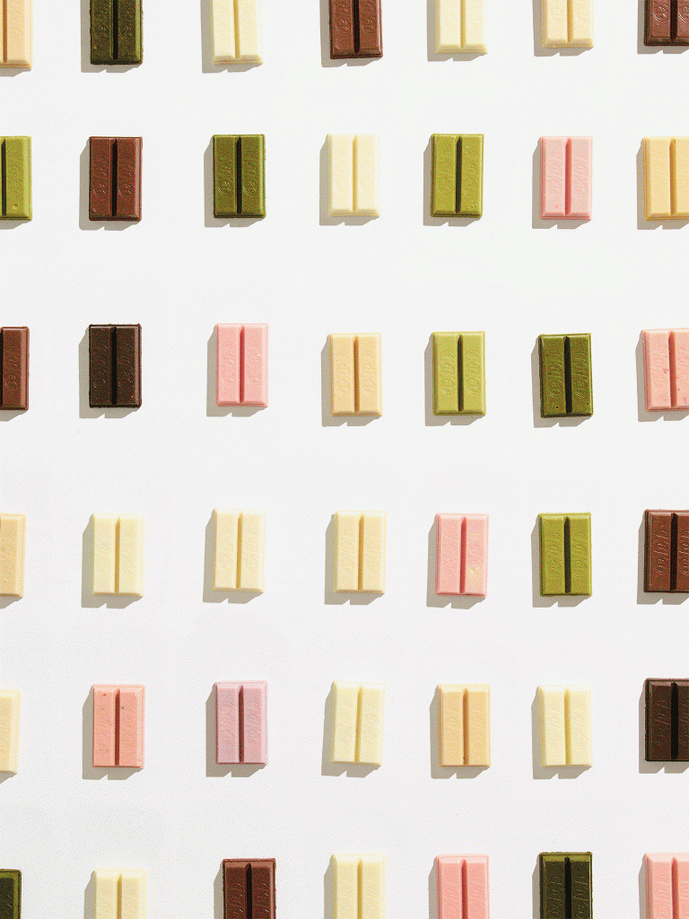 Kit Kats in Japan. Photographs by SPENCER LOWELL. Courtesy of NY TIMES