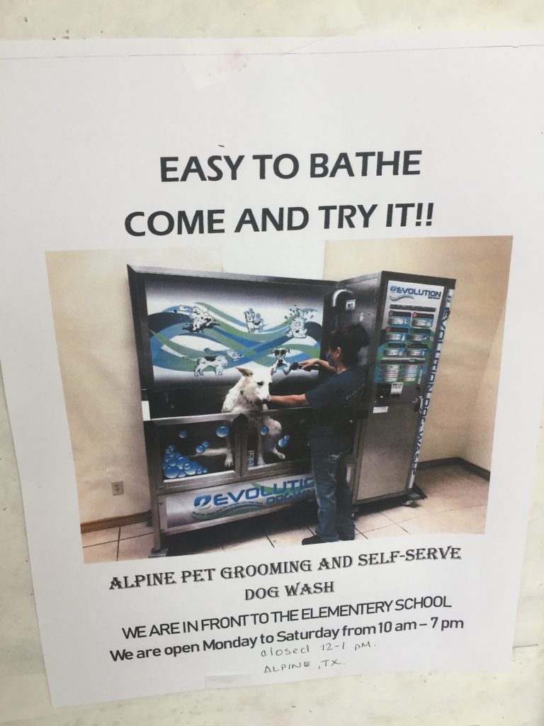 alpine self serve dog wash -- come and try it!