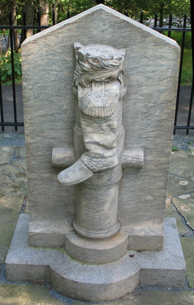 monument to benedict arnold