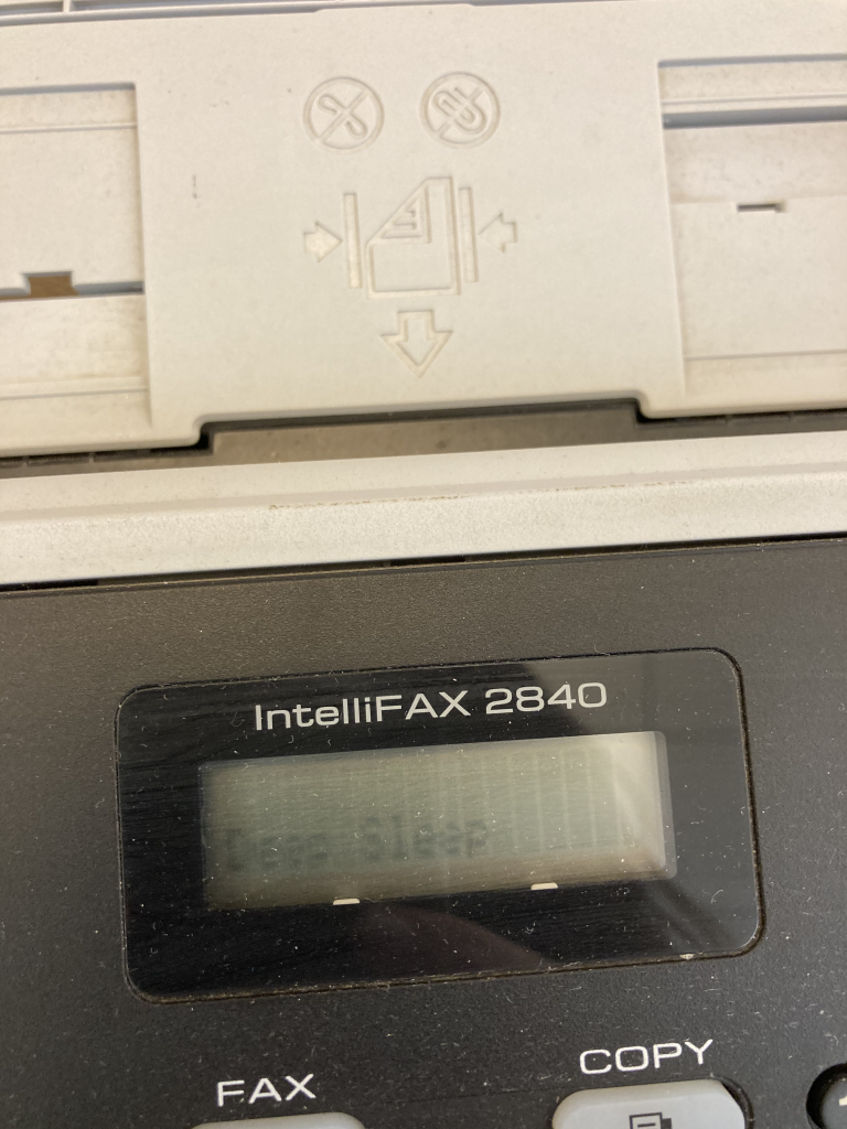 fax machines messages